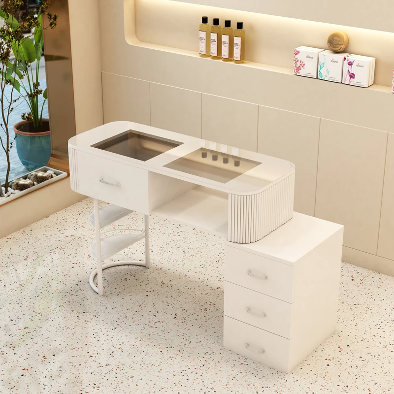 Tech Table Accessories - アクセサリースタンド ネイルテーブル ワークステーション テックキャビネット ホワイトネイルテーブル 高級北欧タヴォロ