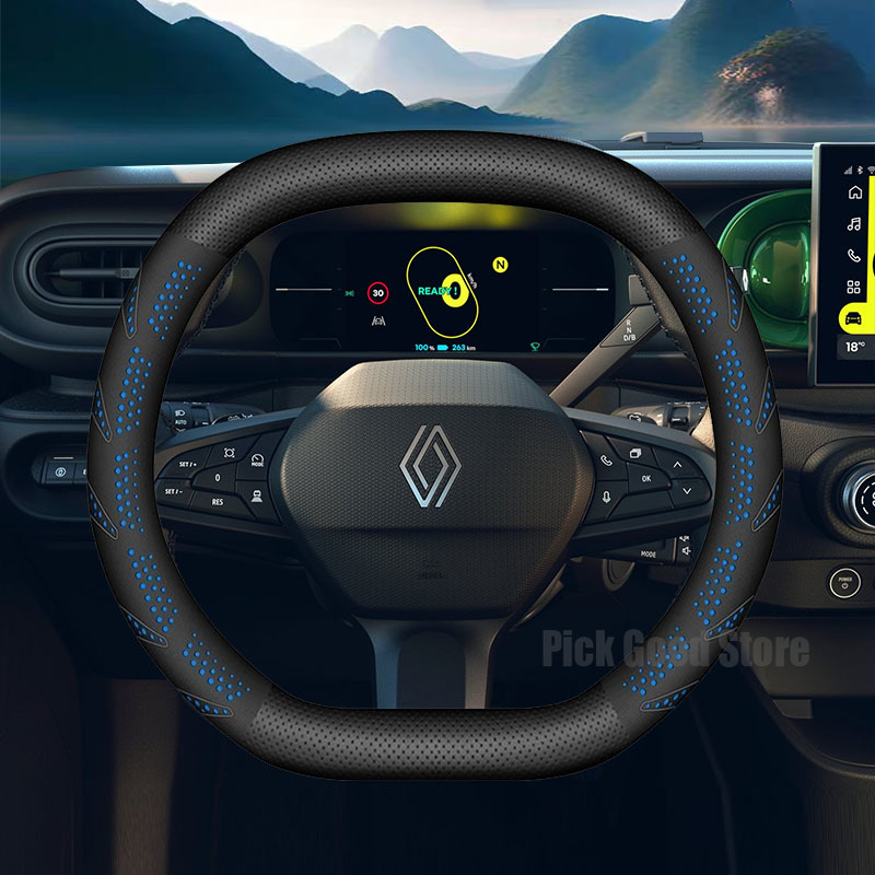 Tech Accessories Hub - 車のステアリングホイールカバーに適しています。ルノー セニック5 E-Tech EV メガーヌ EV60