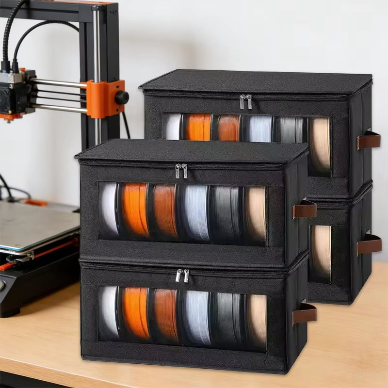 Tech Office Accessories - フィラメント収納バッグ - 3Dプリンターフィラメント収納容器、家庭、オフィス、作業場用の3D印刷アクセサリーホルダーラック