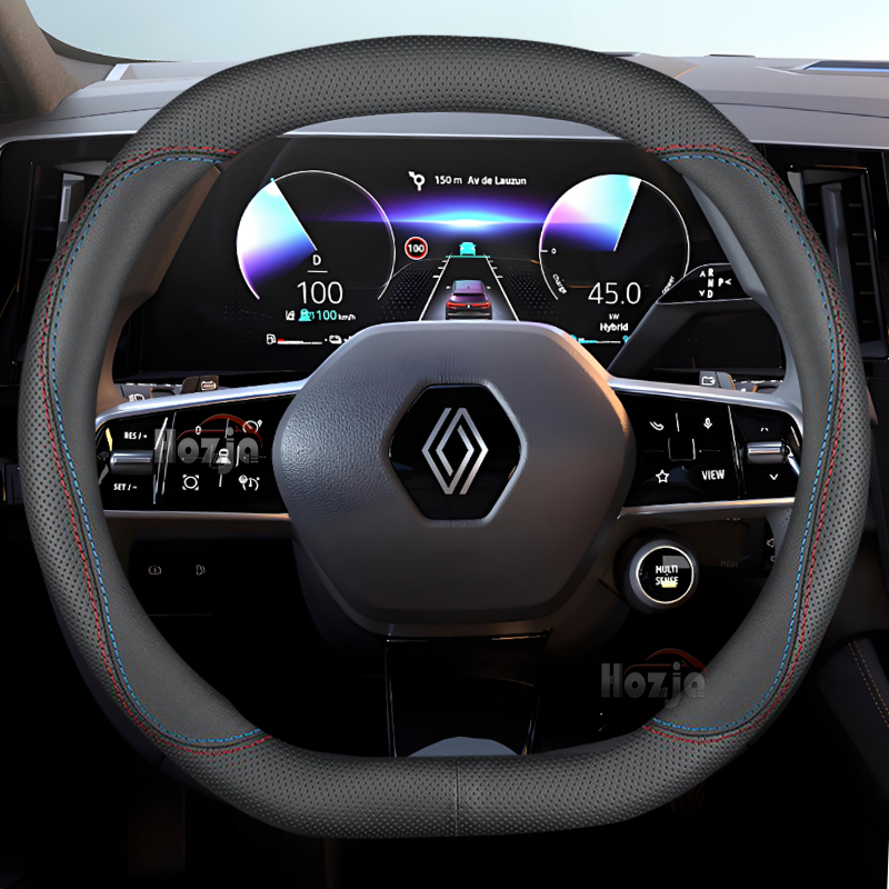 Tech Accessories Hub - 革車のステアリングホイールカバールノーメガーヌ R5 メガーヌ E-Tech EV60 2022