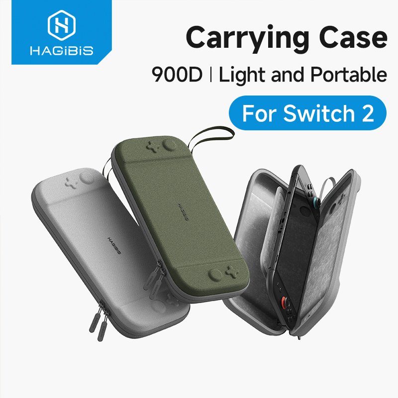 Tech Accessories Bag - ハギビス ポータブルキャリングケース for Switch 2 トラベルバッグ