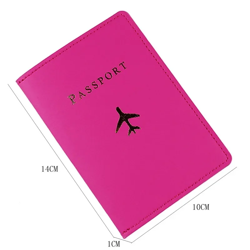 PUレザー飛行機パスポートカバーケース、カードホルダー、ファ - Tech Accessories For Travel のレビューと価格