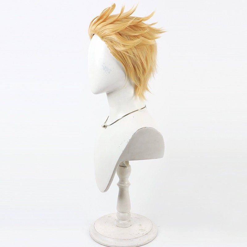 エンジンショートブロンド耐熱人工毛パーティーアニメガチアクタ - Tech Accessories For Men のレビューと価格