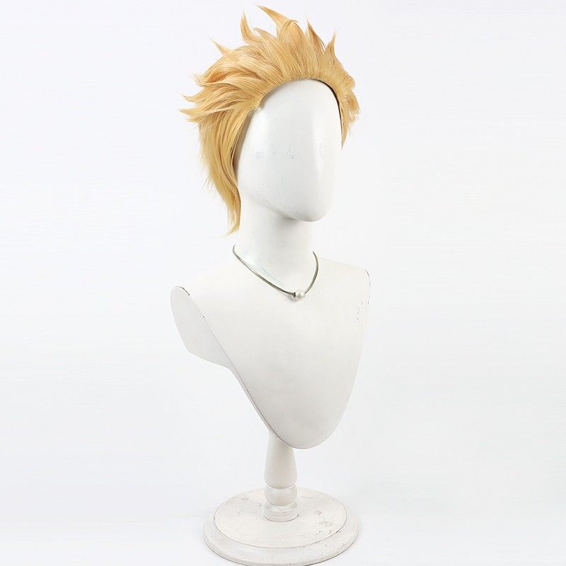 エンジンショートブロンド耐熱人工毛パーティーアニメガチアクタ - Tech Accessories For Men のレビューと価格
