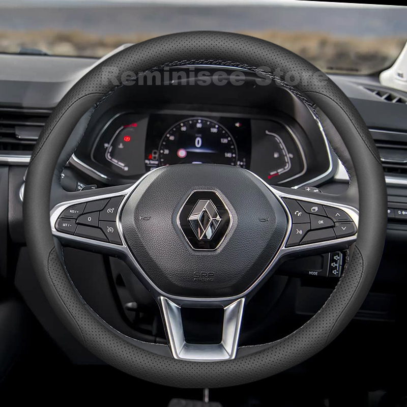 革製車のステアリングホイールカバールノーキャプチャー E-T - Tech Accessories Hub のレビューと価格