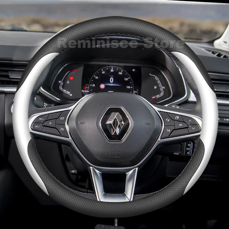 革製車のステアリングホイールカバールノーキャプチャー E-T - Tech Accessories Hub のレビューと価格