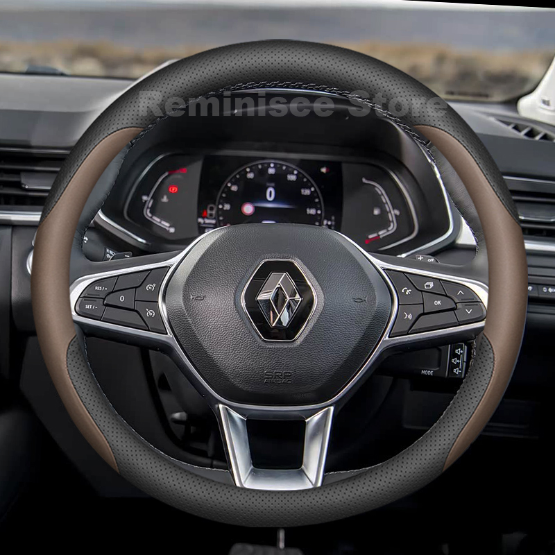 革製車のステアリングホイールカバールノーキャプチャー E-T - Tech Accessories Hub のレビューと価格