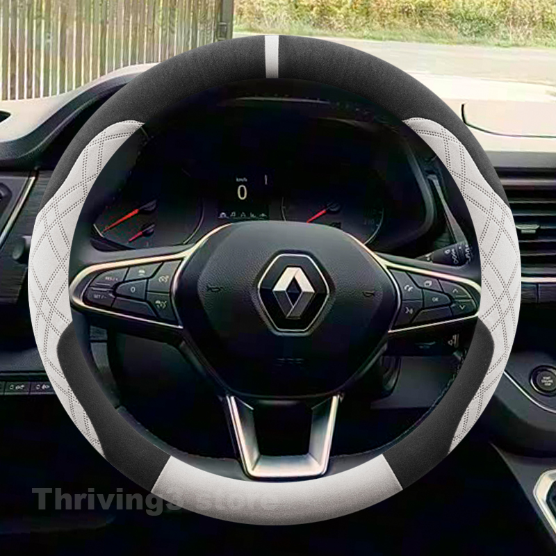 スエード暖かい車のステアリングホイールカバールノートラフィッ - Tech Accessories Hub のレビューと価格