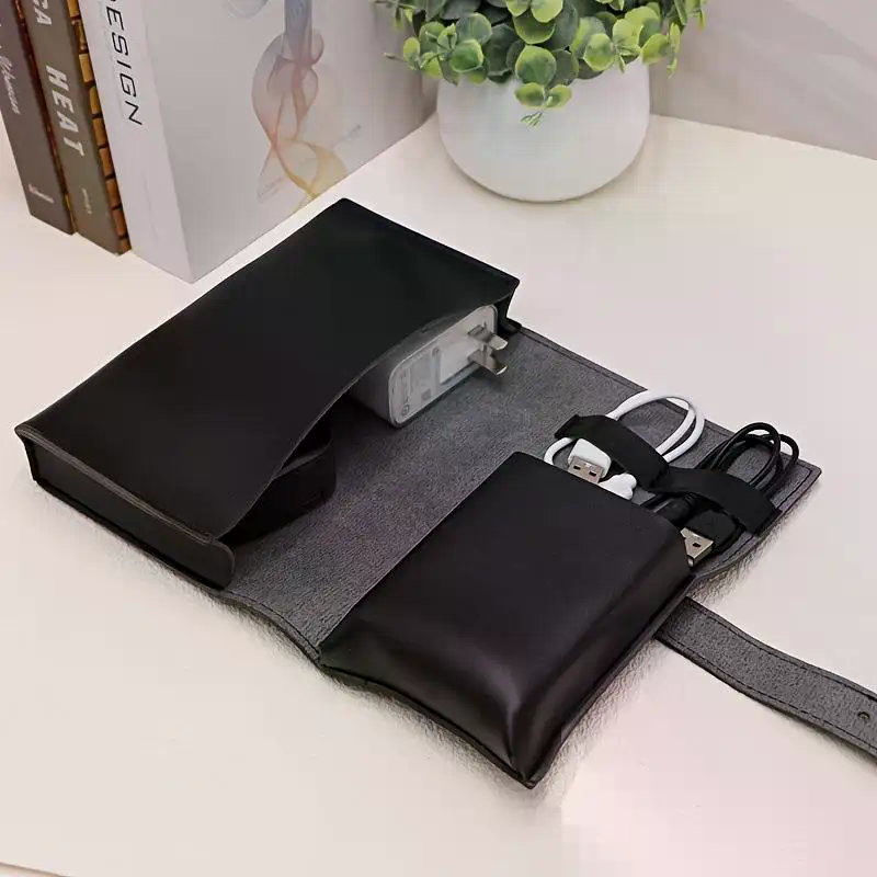 1pc PUレザーマルチコンパートメントオーガナイザー-ケー - Tech Accessories Storage のレビューと価格