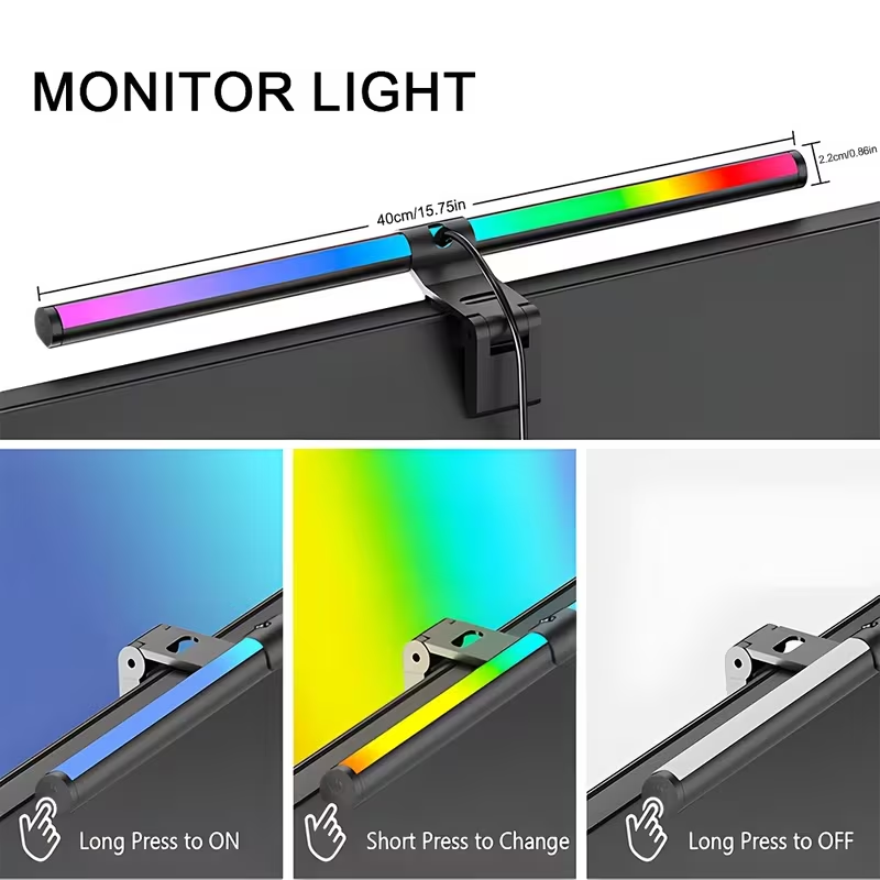モニターライトバー RGBライトバー 雰囲気照明 USB L - Tech Table Accessories のレビューと価格