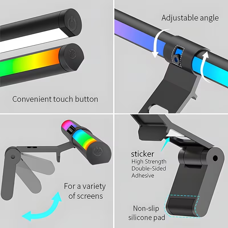 モニターライトバー RGBライトバー 雰囲気照明 USB L - Tech Table Accessories のレビューと価格