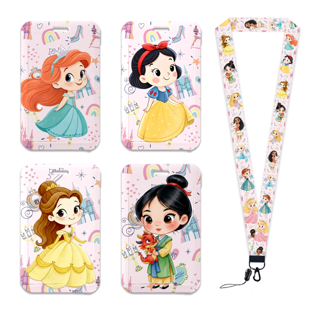 ディズニープリンセス漫画かわいいかわいいカードホルダー労働許 - Kawaii Tech Accessories のレビューと価格