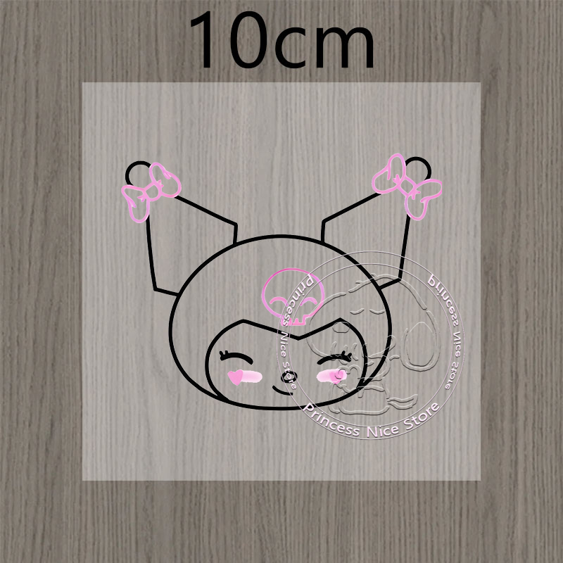 かわいいラインクロミステッカー車ガール絶妙な 10 センチメ - Kawaii Tech Accessories のレビューと価格