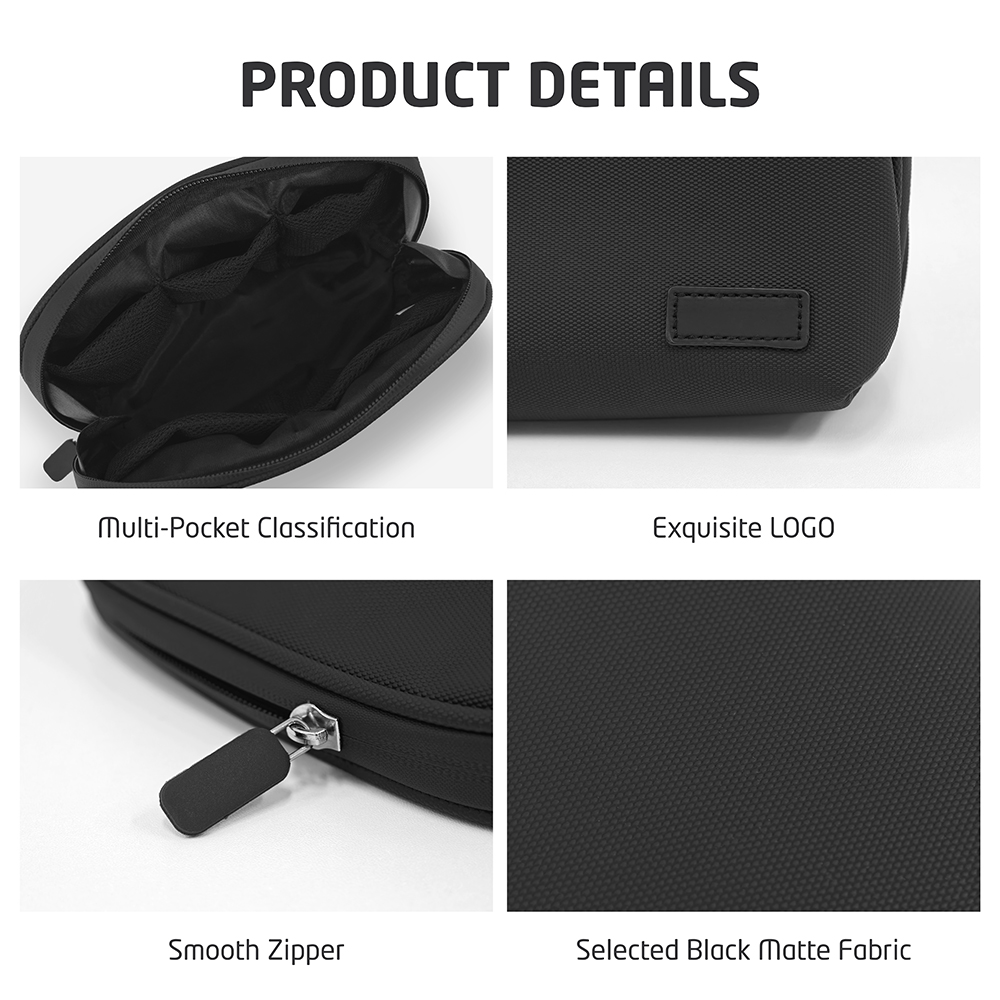 軽量防水テックポーチ、ポータブル電子機器アクセサリーケース、 - Tech Accessories For Travel のレビューと価格