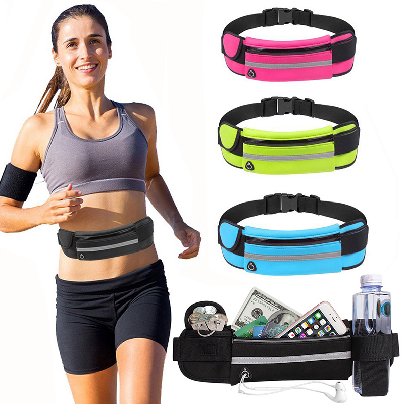 スポーツファニーパック女性ランニングウエストバッグ男性ベルト - Tech Accessories Bag のレビューと価格