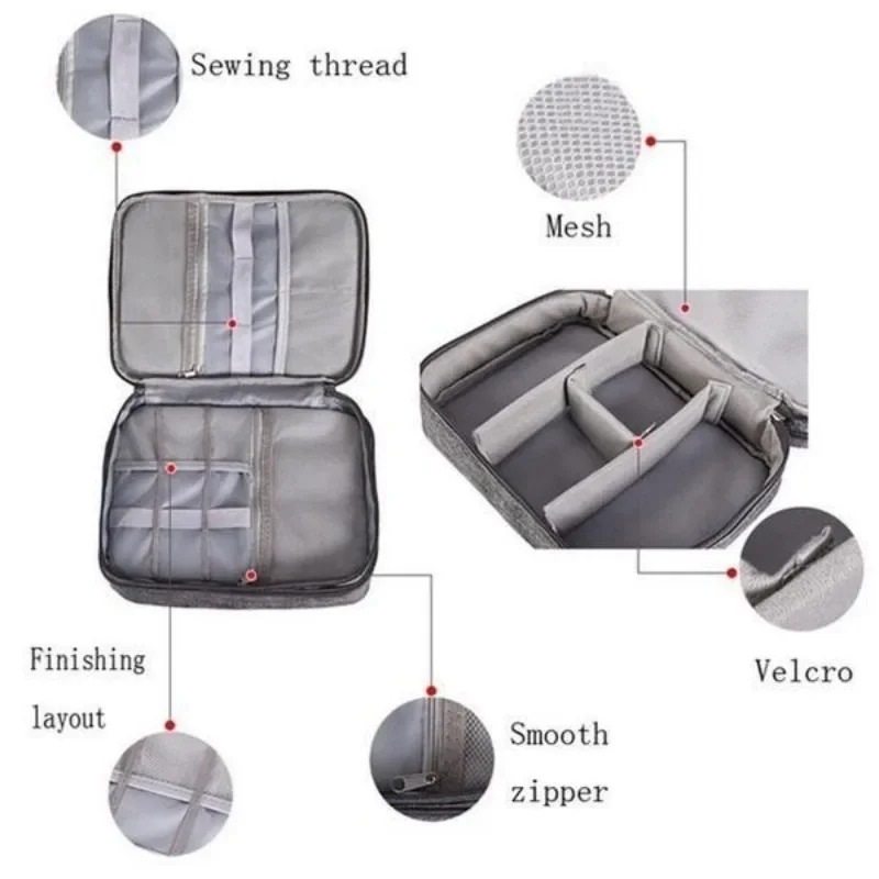 電子機器オーガナイザー トラベルケース 防水ケーブルオーガナ - Tech Accessories For Travel のレビューと価格