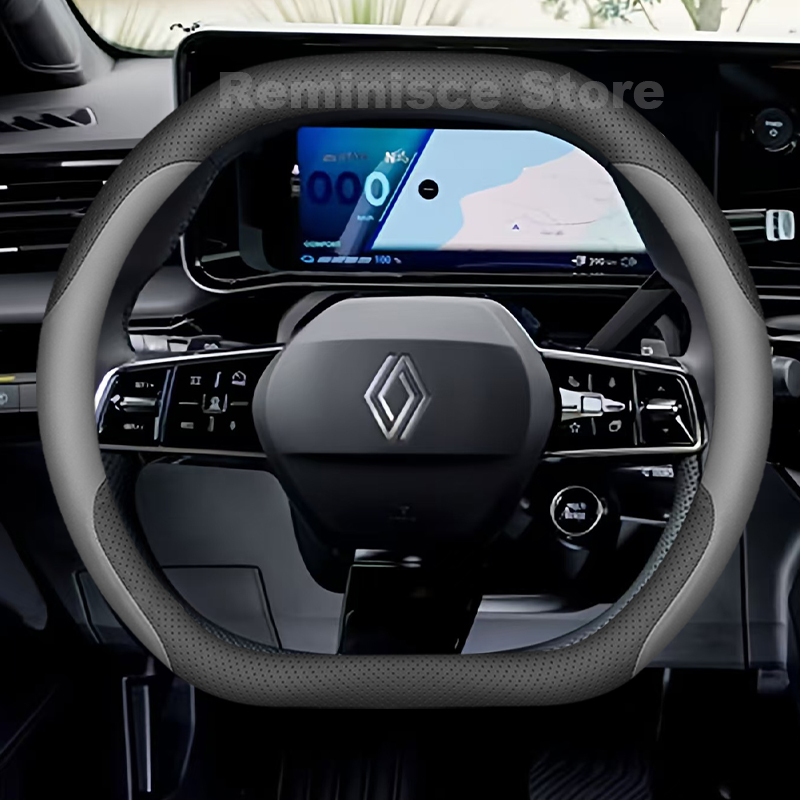 レザー製カーステアリングホイールカバー ルノー5 E-TEC - Tech Accessories Hub のレビューと価格
