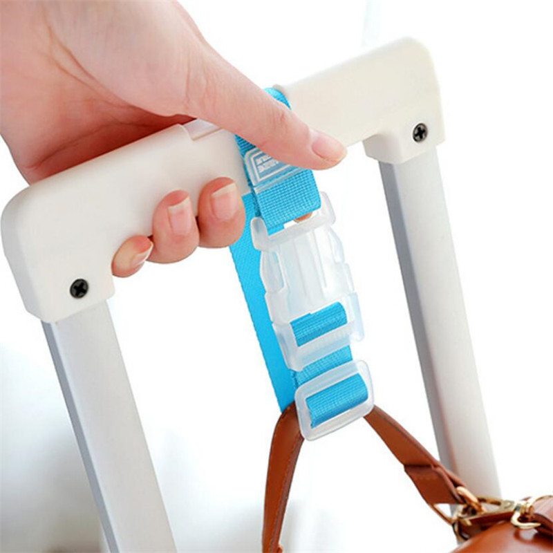 2pc カラフルな調節可能な荷物ナイロンストラップ荷物ベルト - Tech Accessories For Travel のレビューと価格