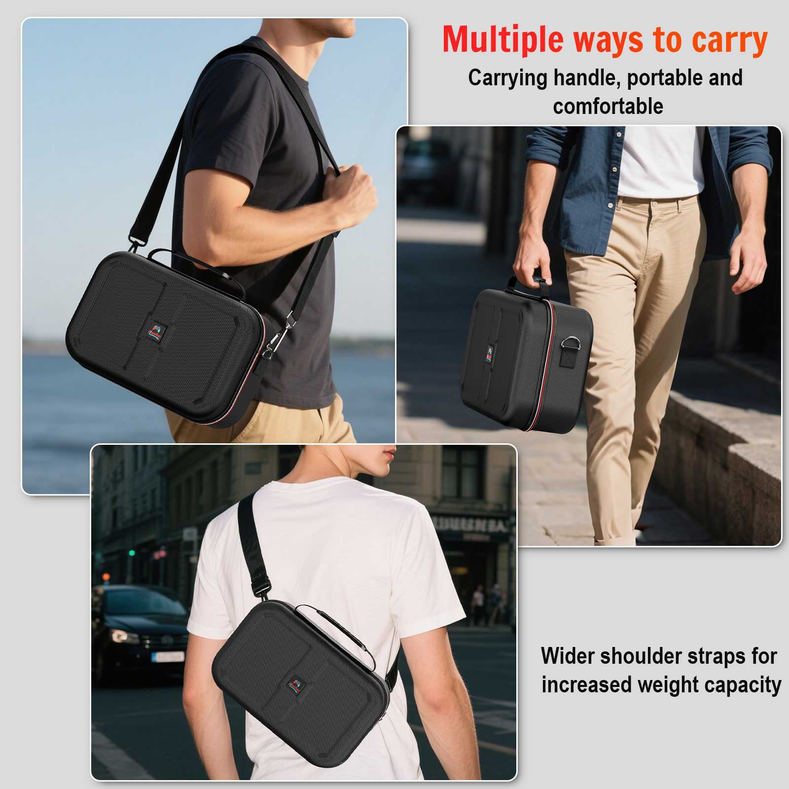 Switch 2に適した大容量の正方形収納バッグ。 携帯用旅 - Tech Accessories Bag のレビューと価格