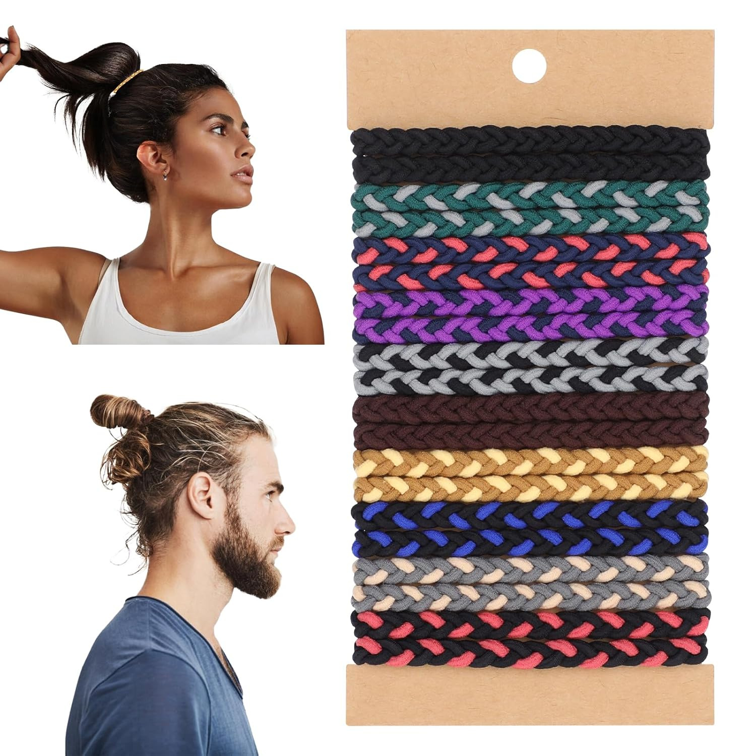 10 個ボヘミアンヘアタイブレスレットダメージなしヘアゴムバ - Tech Accessories For Men のレビューと価格