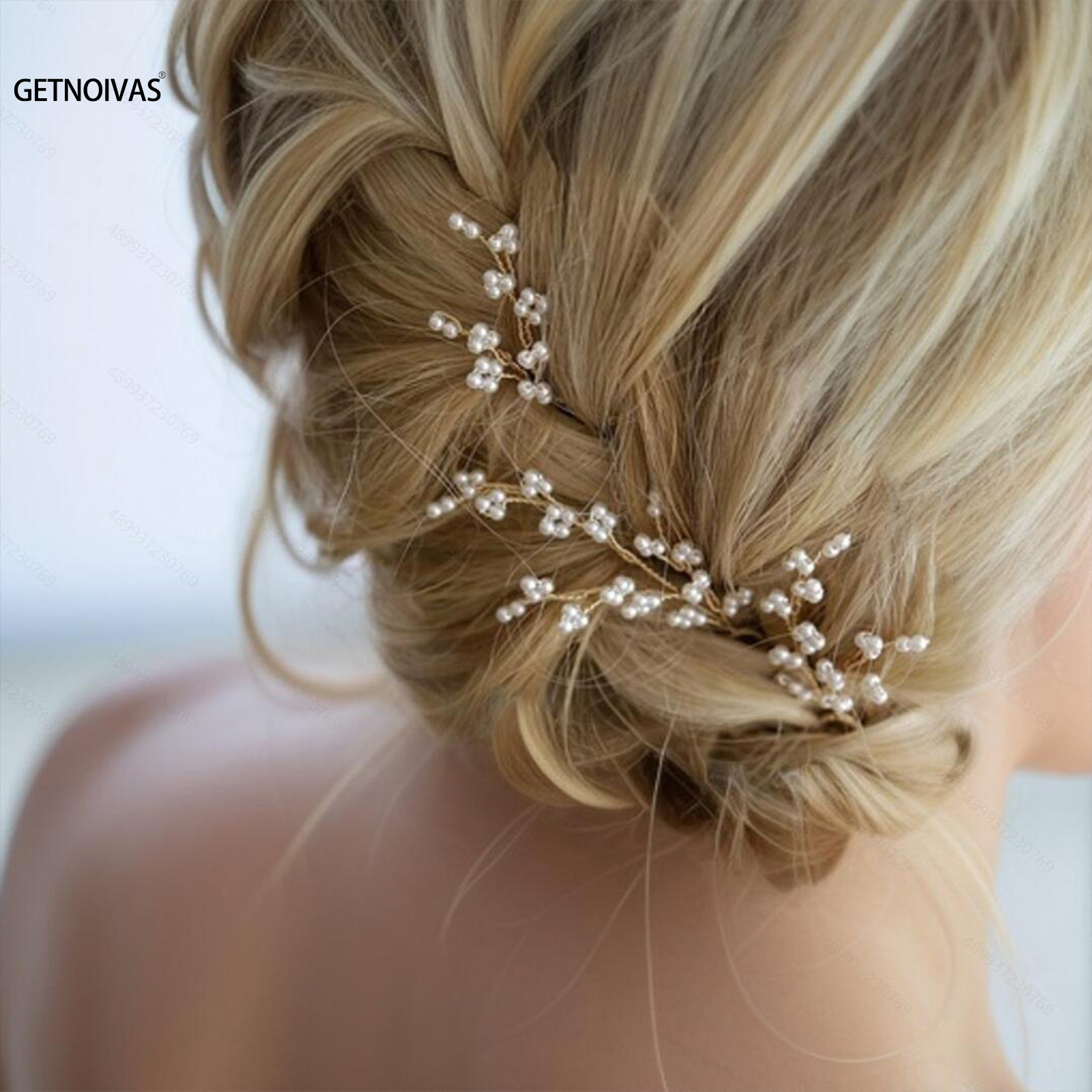 3 個の結婚式の U 字型ヘアクリップブライダルヘッドピース - Tech Accessories For Women のレビューと価格