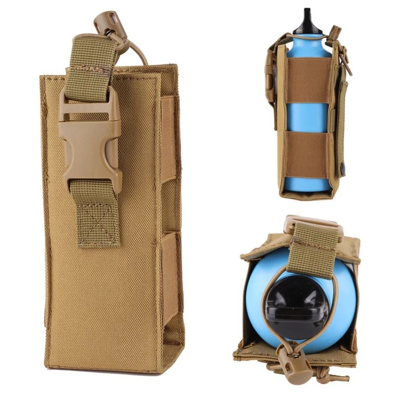 新しい戦術的なウォーターボトルバッグモールナイロンケトルカバ - Tech Accessories Bag のレビューと価格