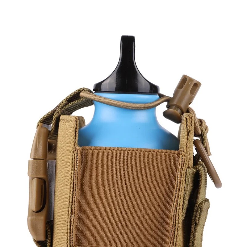 新しい戦術的なウォーターボトルバッグモールナイロンケトルカバ - Tech Accessories Bag のレビューと価格