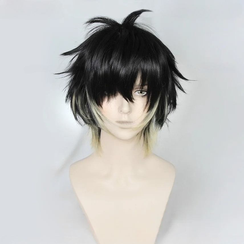 アイパッチ耐熱ヘアハロウィンパーティーウィッグアニメトワ合成 - Tech Accessories For Men のレビューと価格