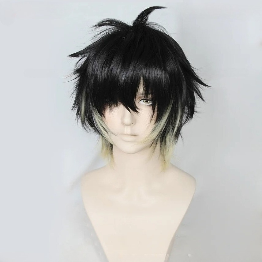 アイパッチ耐熱ヘアハロウィンパーティーウィッグアニメトワ合成 - Tech Accessories For Men のレビューと価格