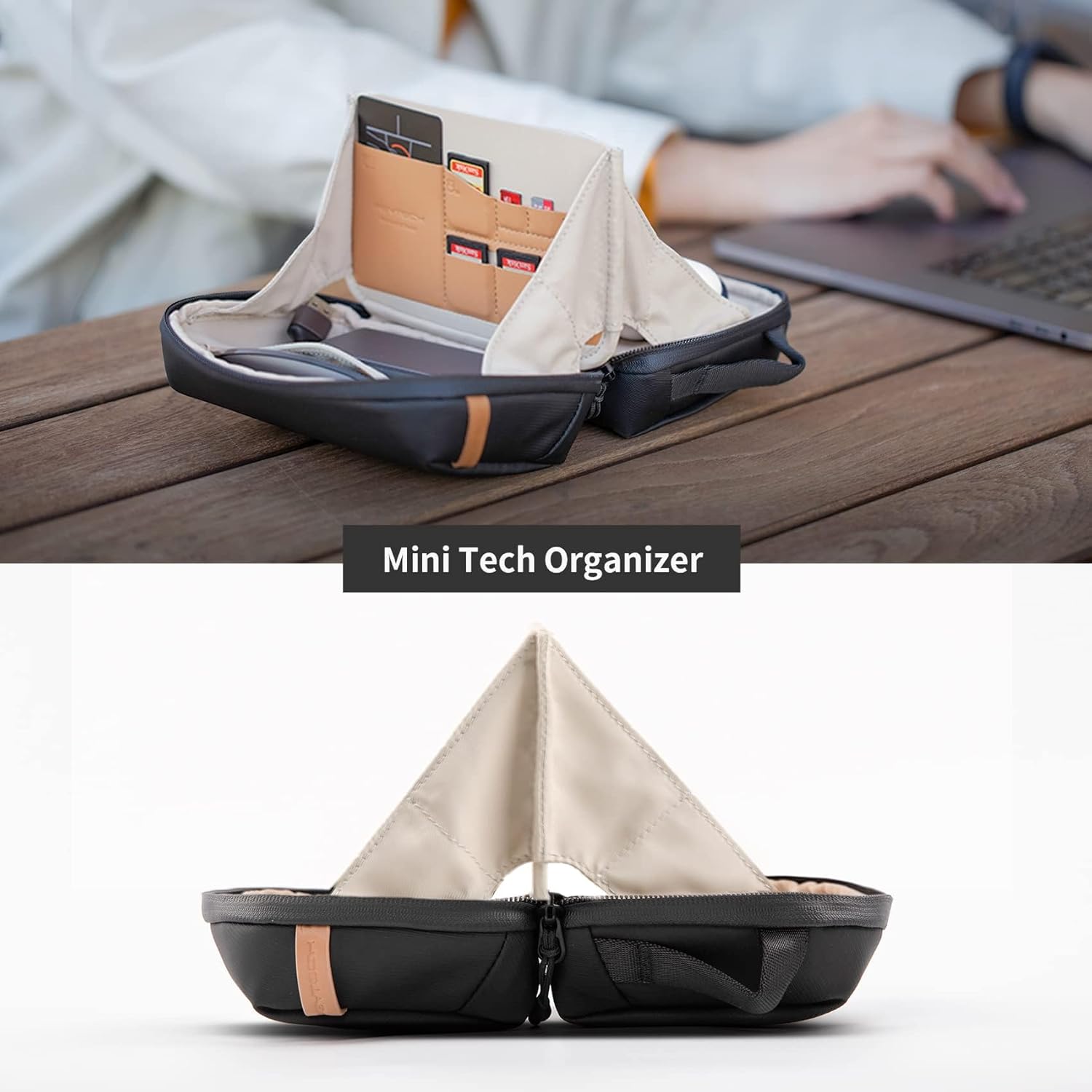 PGYTECH ミニトラベルテックオーガナイザー モスグリー - Tech Accessories Travel Case のレビューと価格