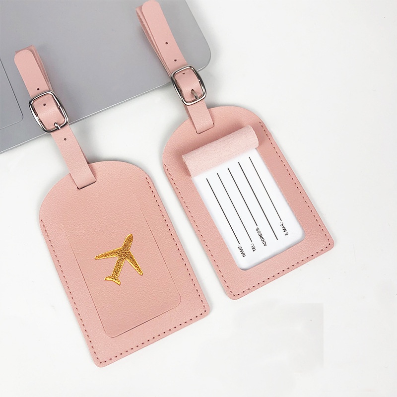 署名付きラゲッジタグ,PUレザーラベル,キャンディーカラー - Tech Accessories For Travel のレビューと価格