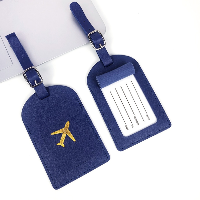 署名付きラゲッジタグ,PUレザーラベル,キャンディーカラー - Tech Accessories For Travel のレビューと価格
