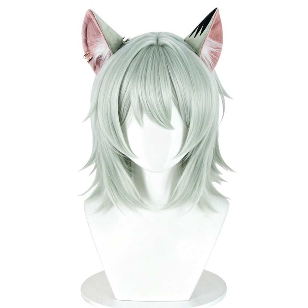 チェーンスモーカー猫矢尾子コスプレウィッグ混合ふわふわ繊維毛 - Tech Accessories For Men のレビューと価格