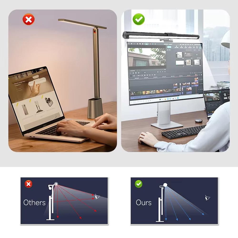 モニター装飾ライトバーモニタースマート Wifi セットアッ - Tech Table Accessories のレビューと価格