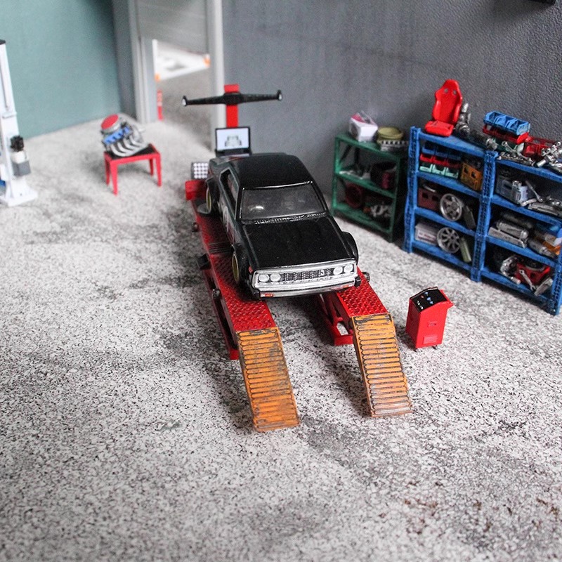 1:64 ガレージシーンアクセサリー テーブル自動車修理ツー - Tech Table Accessories のレビューと価格