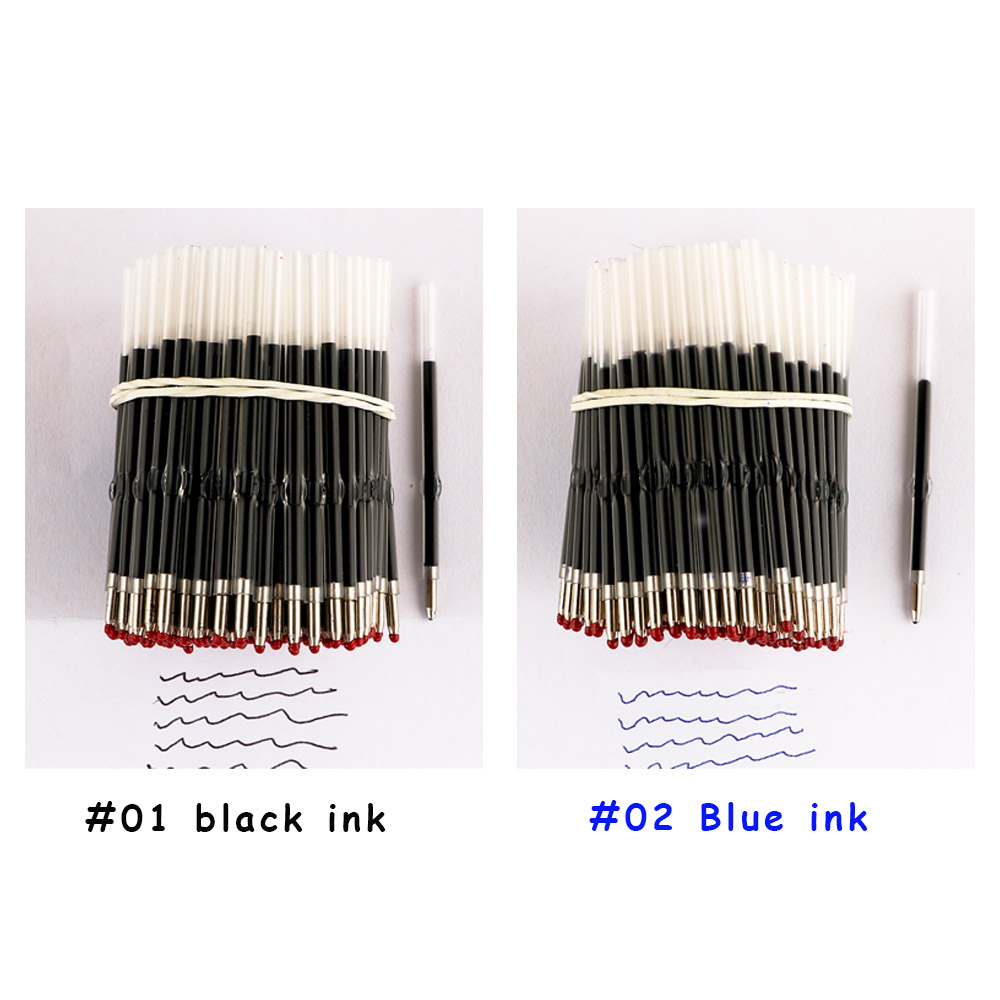 200-2000 ピース/ロット黒/青インクボールペン書き込 - Tech Office Accessories のレビューと価格